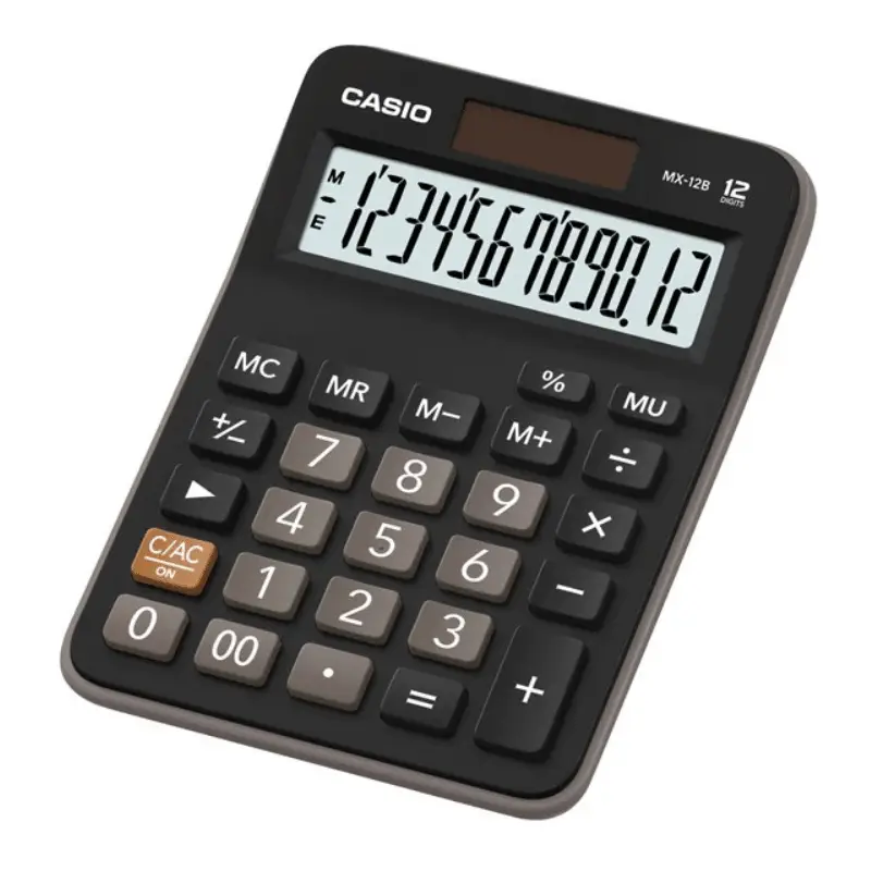 CALCULADORA CASIO 12 DIGITOS